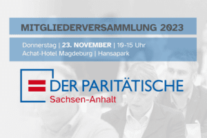 Mitgliederversammlung des Paritätischen Sachsen-Anhalt 2023