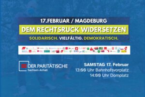 Dem Rechtsruck widersetzen – Solidarisch. Vielfältig. Demokratisch.