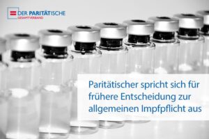 Paritätischer für frühere Entscheidung über allgemeine Impfpflicht