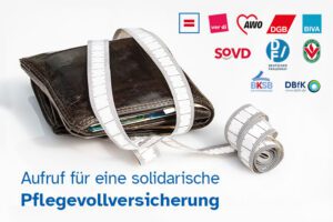 Pflege? Aber sicher! Breites Bündnis fordert solidarische Pflegevollversicherung