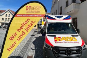 Rettungsmittel und Ausstattung zum Anfassen