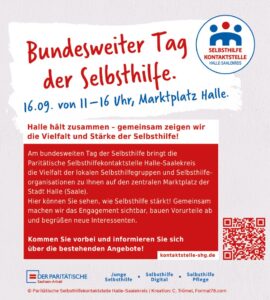 Bundesweiter Aktionstag zur Selbsthilfe 16.09.