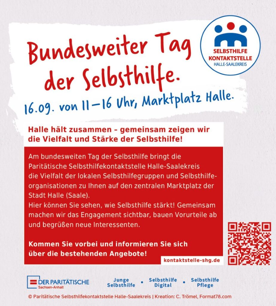 Bundesweiter Aktionstag zur Selbsthilfe 16.09.